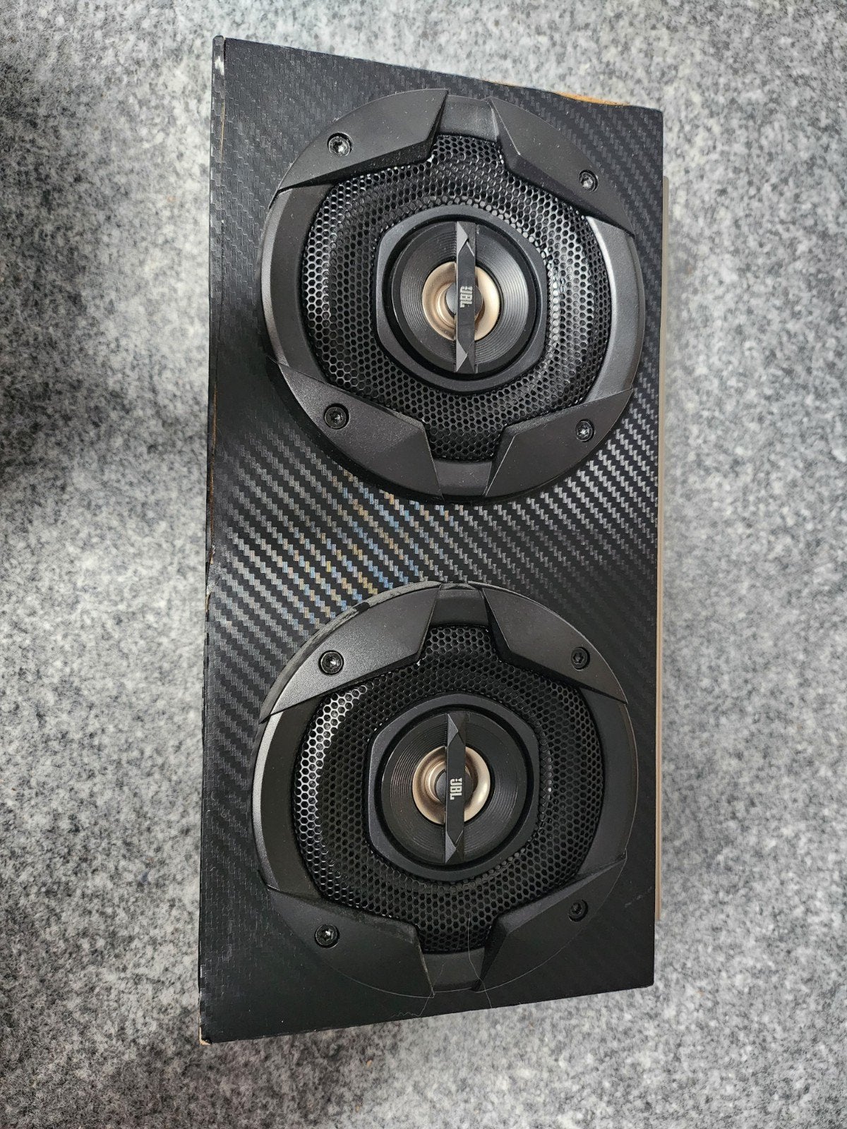 zelfbouw JBL Speakerset in Carbon Look Behuizing - Draagbaar, Ophalen, Gebruikt, JBL, Draagbare speaker
