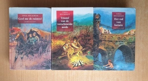 Thea Beckman - 3x 100 jarige oorlog trilogie (HC), Verzenden, Gelezen, Thea Beckman