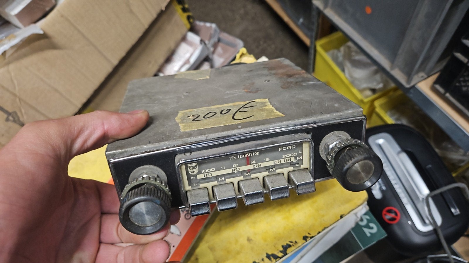 ford autoradio antiek, Auto diversen, Ophalen of Verzenden