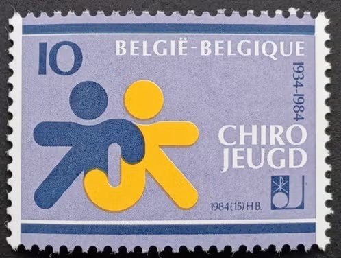 België 1984 - OBP 2145  - Chirojeugd, Frankeerzegel, Ophalen of Verzenden, Postfris, Postfris