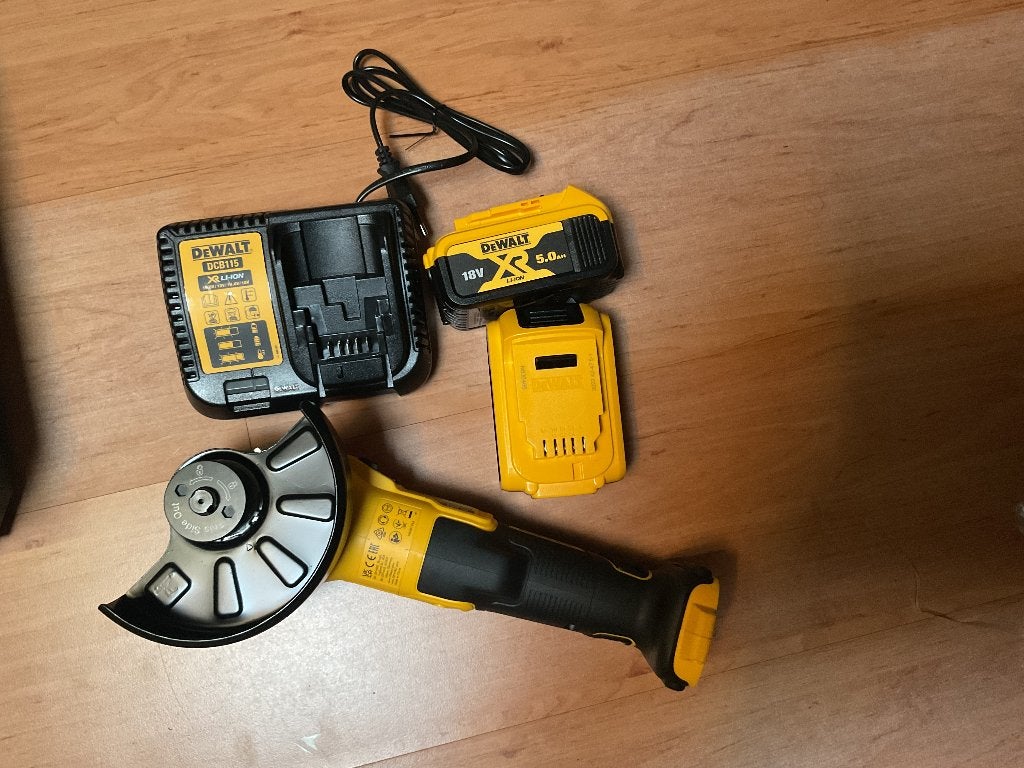 De Walt haakse slijper DCG405P2, Ophalen, Zo goed als nieuw, 700 tot 1000 watt, Haakse handslijpmachine
