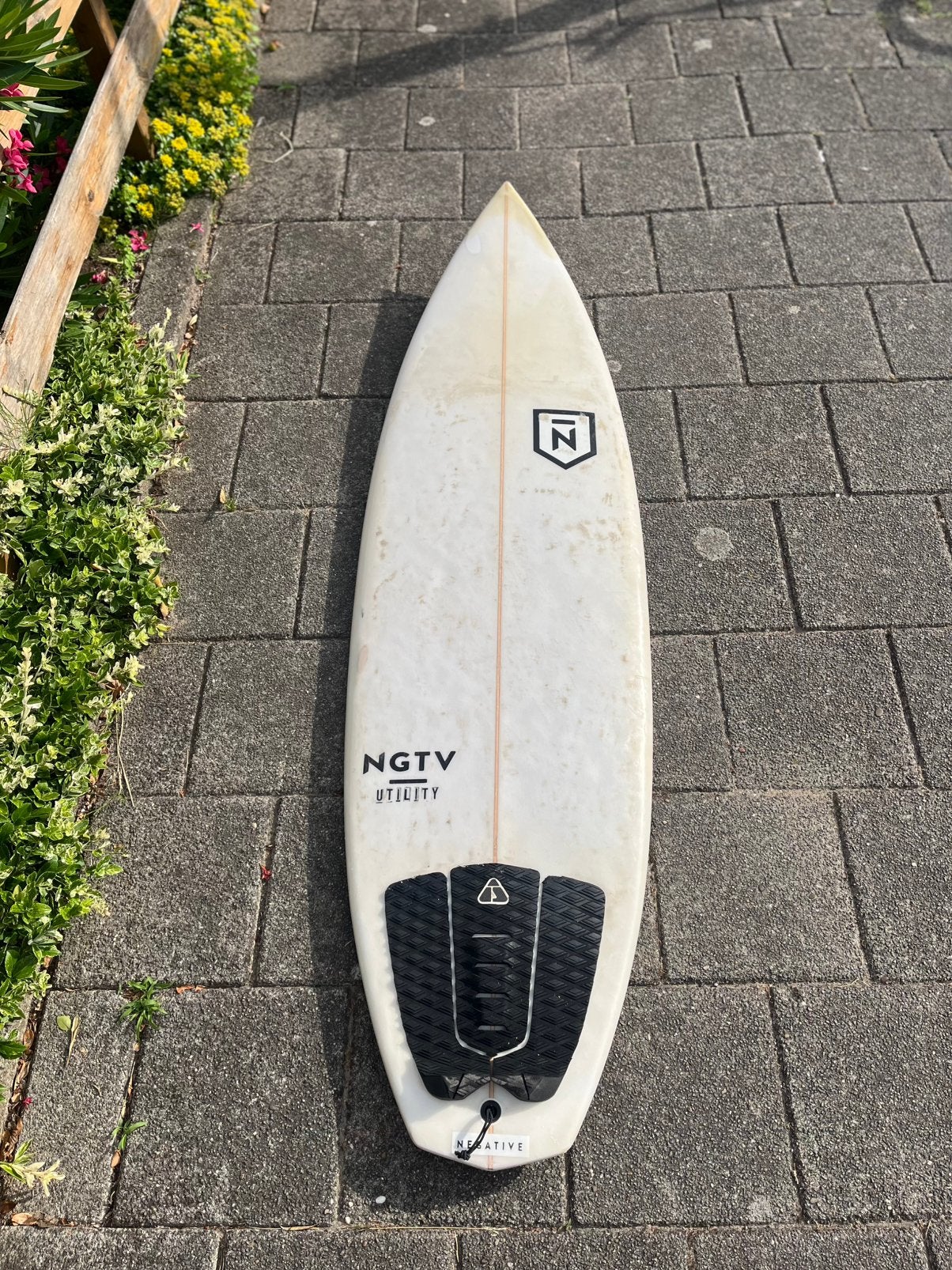 Negative shortboard 37,2 L, Ophalen of Verzenden, Zo goed als nieuw, Shortboard