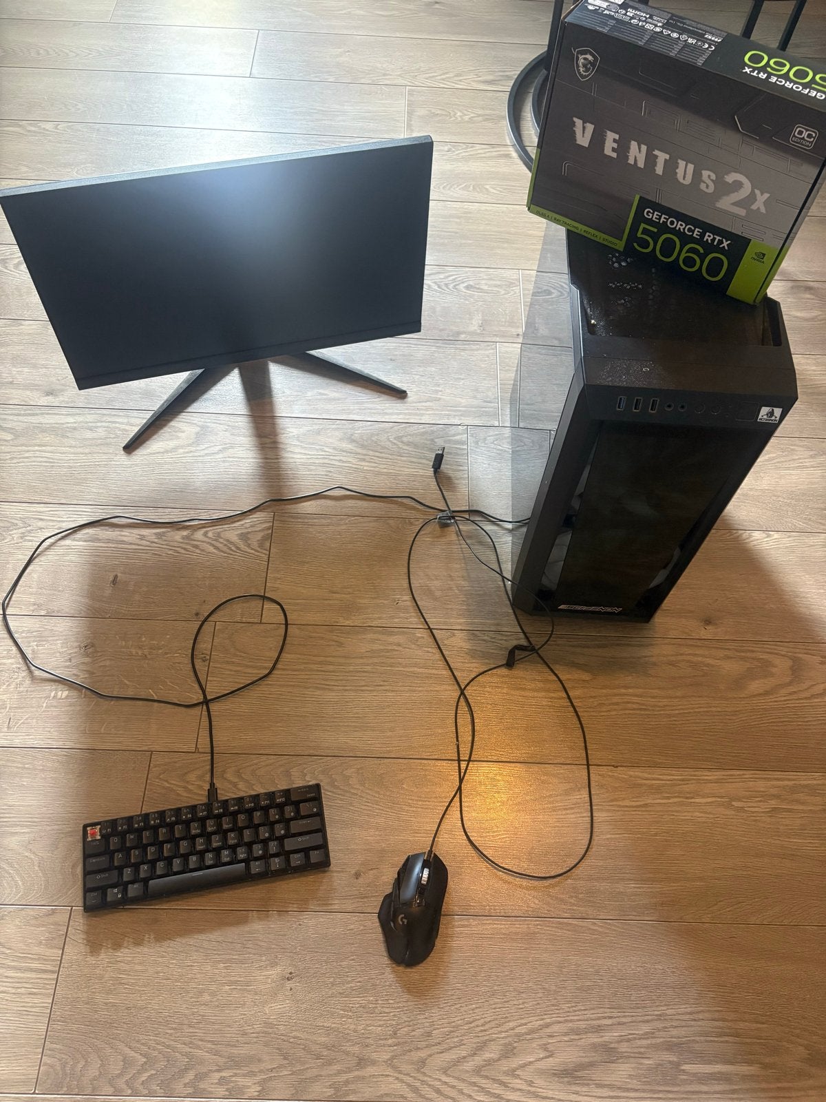 Complete Gaming Setup | RTX 5060 – 16GB RAM | Incl. MSI Moni, Ophalen of Verzenden, Overige merken, Gebruikt