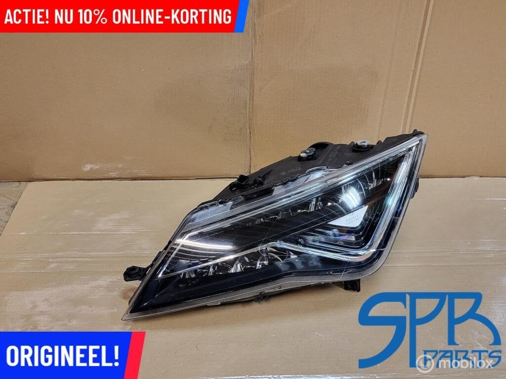 Seat LEON 5F FACELIFT LED KOPLAMP LINKS 5F1941007G 2017-2020, Auto-onderdelen, SEAT, Gebruikt, Ophalen of Verzenden, Seat