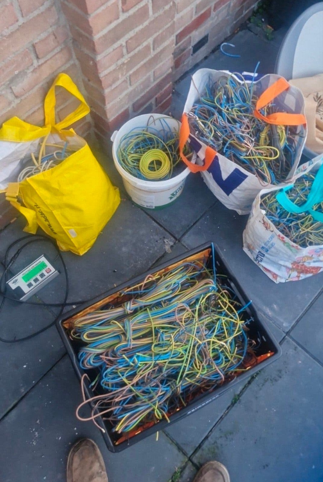 Oude kabels gevraagd voor recycling, Doe-het-zelf en Verbouw, Ophalen, Gebruikt, Kabel of Snoer