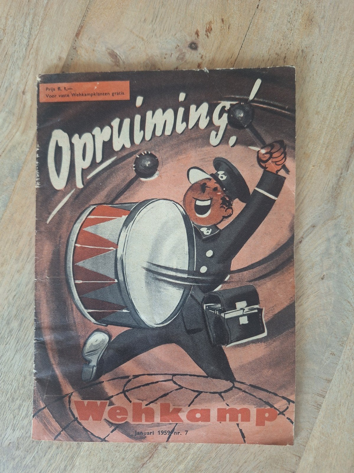 Wehkamp folder 1959 nr 7, Ophalen of Verzenden, Gebruikt, Overige typen