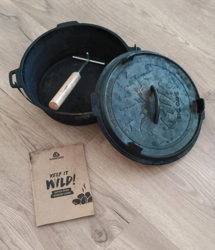 Dutch oven John 5,6l, Huis en Inrichting, Keuken | Potten en Pannen, Ophalen, Zo goed als nieuw, Gietijzer, Overige typen
