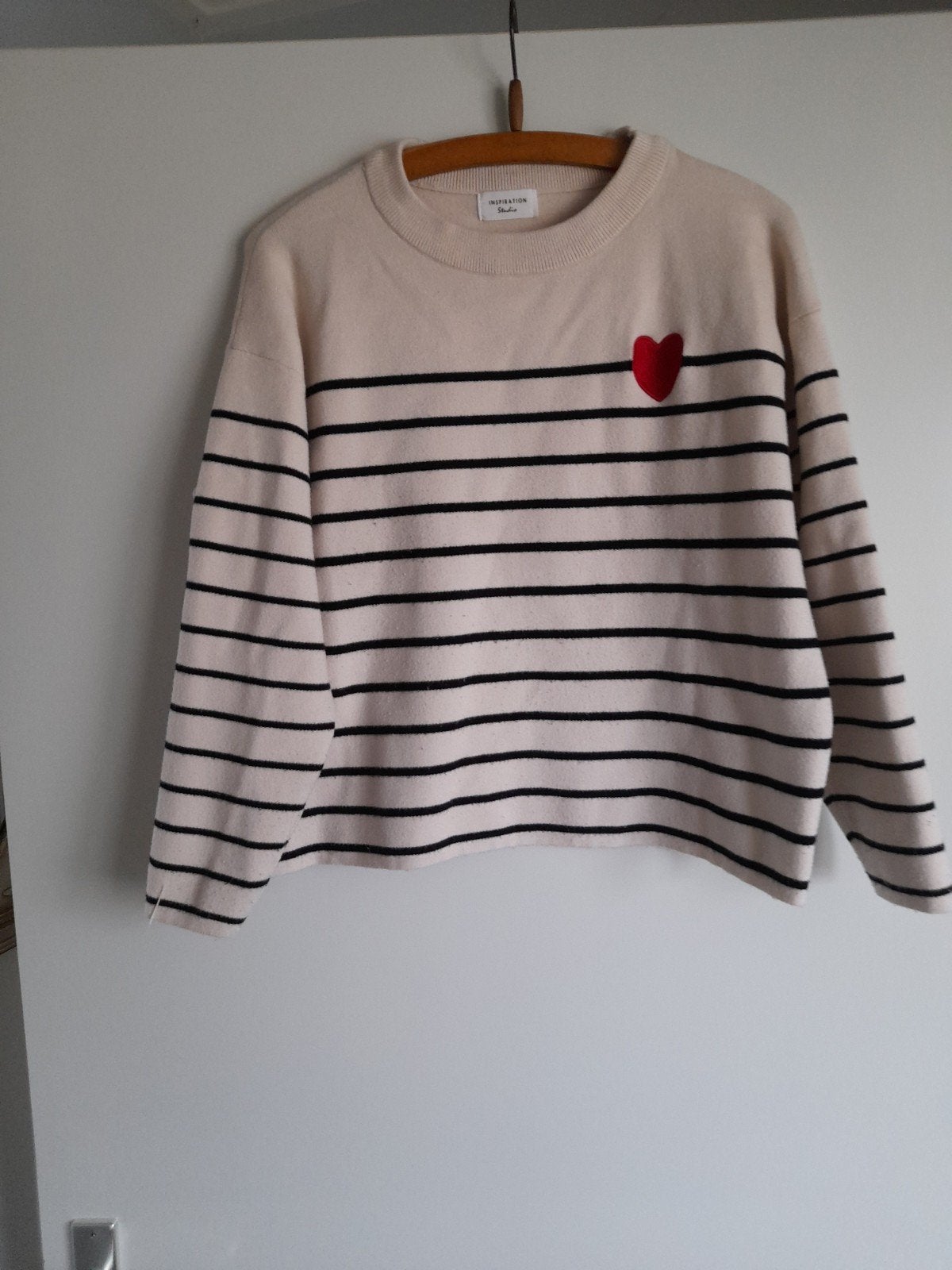 Gestreept truitje mt M insperation, Maat 38/40 (M), Overige kleuren, Ophalen of Verzenden, Insperation