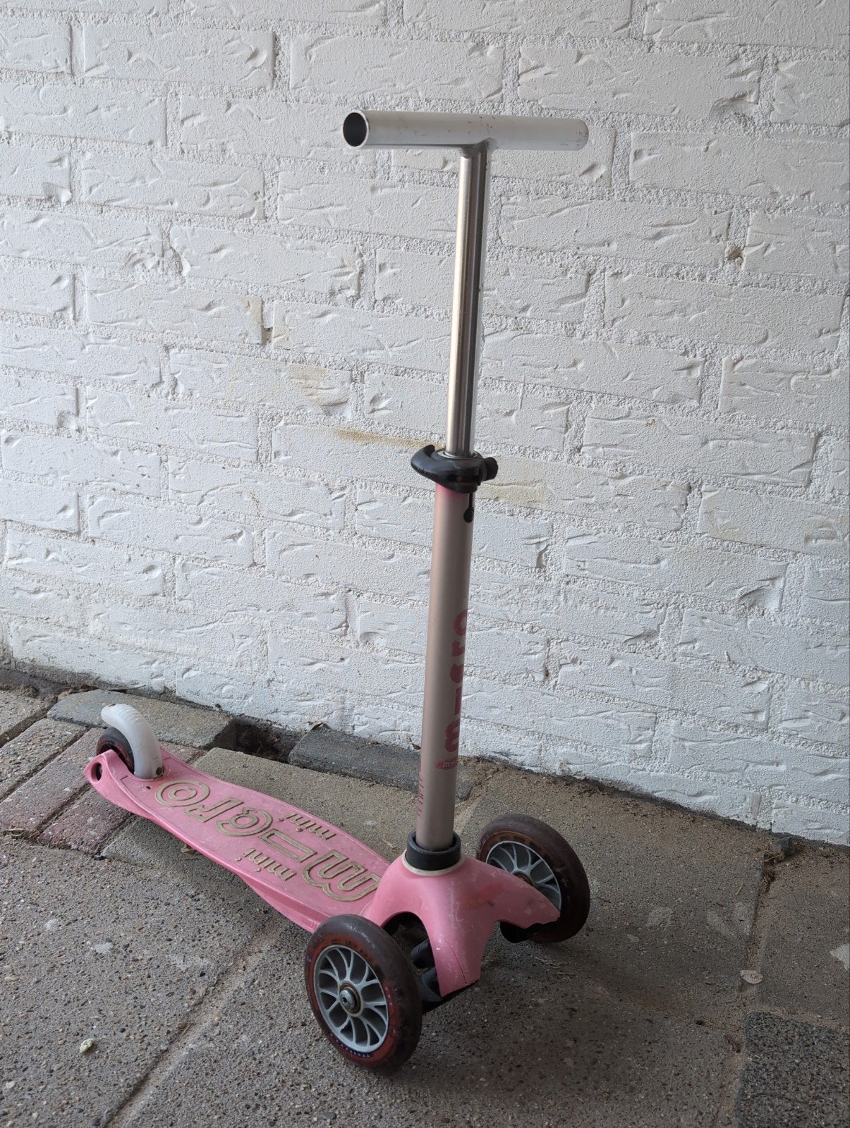 Roze Mini Micro step - Gebruikt, Fietsen en Brommers, Steps, Ophalen, Gebruikt, Gewone step, Micro Step Mini
