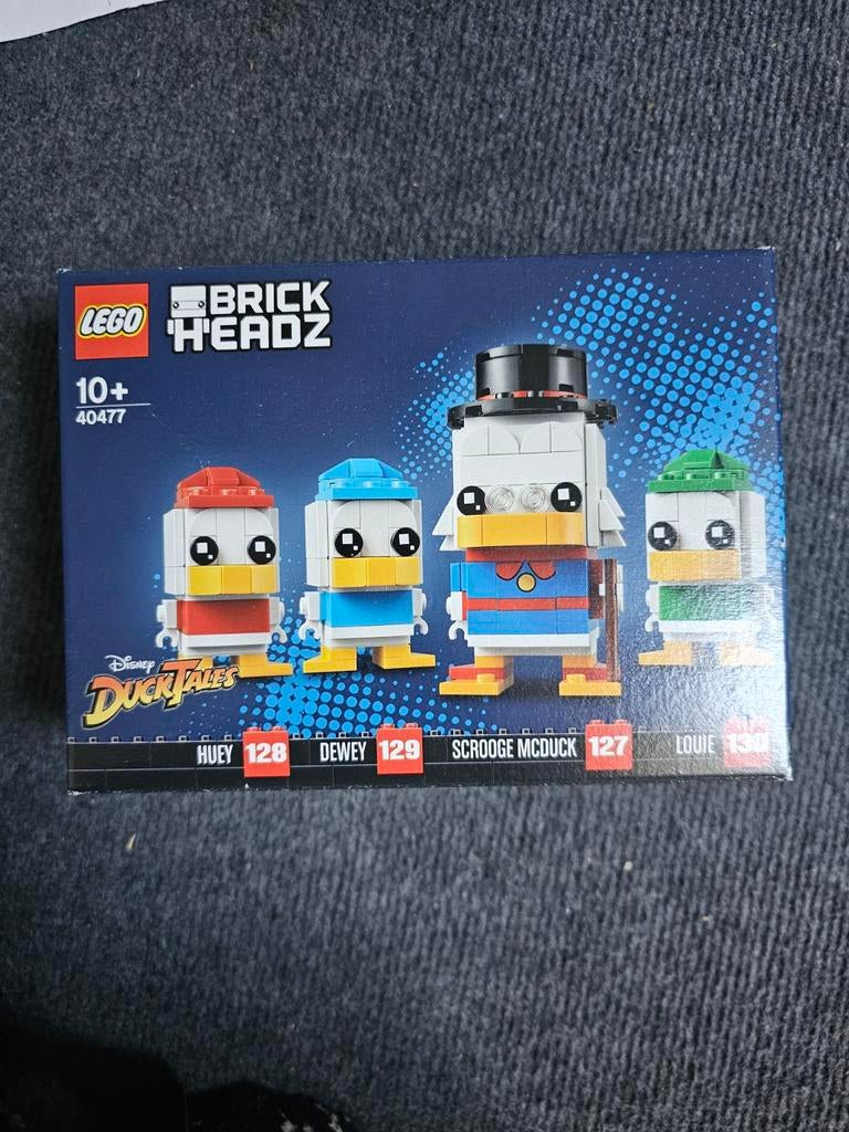 LEGO BrickHeadz DuckTales Kwik, Kwek, Kwak & Dagobert Duck, Ophalen of Verzenden, Nieuw, Complete set, Lego