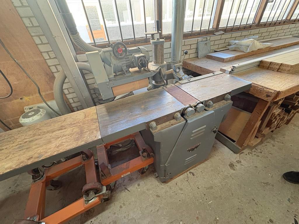 Superolimpia Tafel-/Bandschuurmachine - Zwaar en Degelijk, Doe-het-zelf en Verbouw, Gereedschap | Schuurmachines, Ophalen, Gebruikt