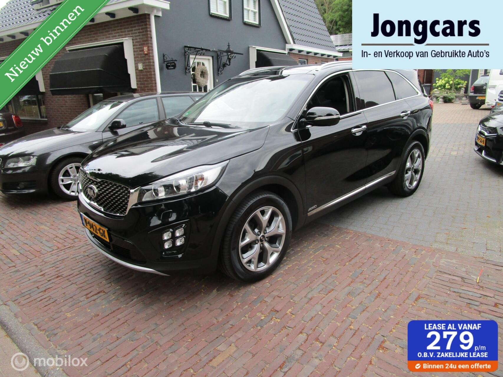 Kia Sorento 2.2 CRDI AWD GRIJS KENTEKEN 2017 151.000KM, Auto's, 15 km/l, Gebruikt, Euro 6, 2000 kg