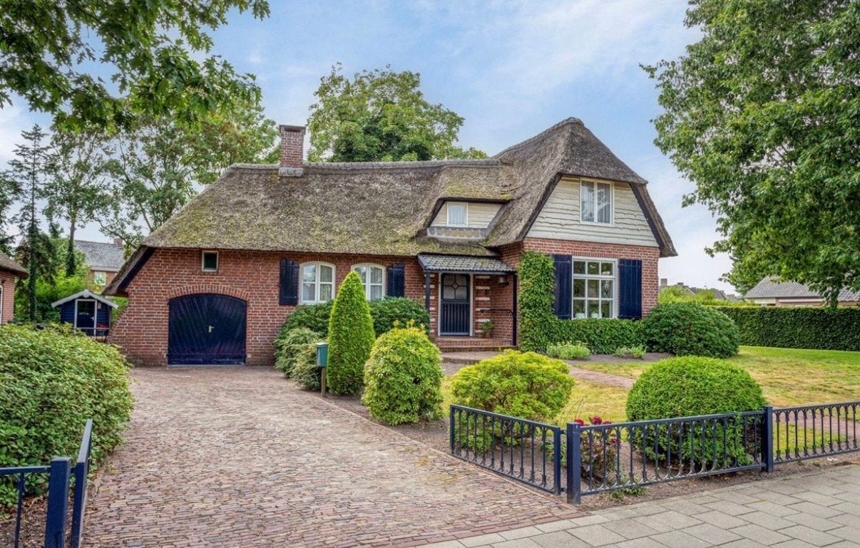 Smeedijzeren sierhek met poort - compleet, Tuin en Terras, Tuinhekken en Hekwerk, Ophalen, Met poort, Gebruikt, Sierhekwerk