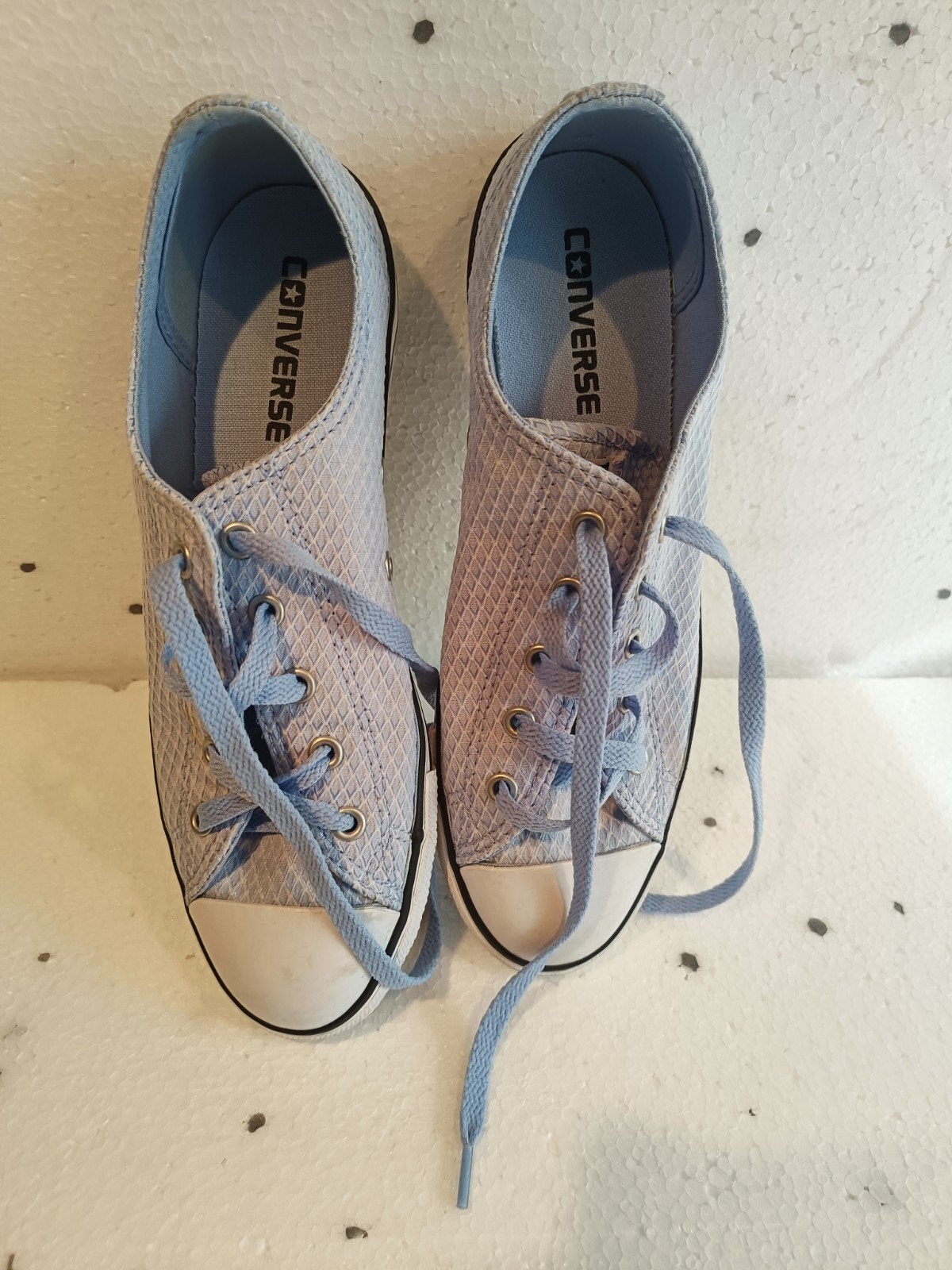 Converse All Stars - Maat 39 - Lichtblauw, Ophalen of Verzenden, Zo goed als nieuw, Blauw, Sneakers of Gympen