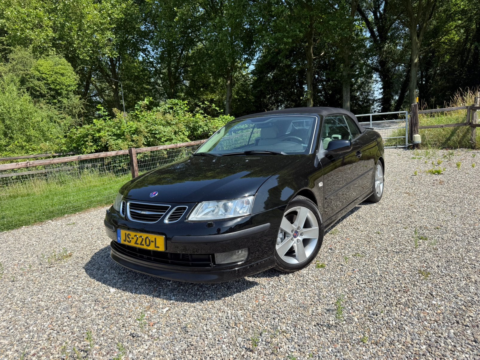 Saab 93 Cabrio Aero aut ., Auto's, Saab, 1716 kg, Beige, Cabriolet, 4 stoelen