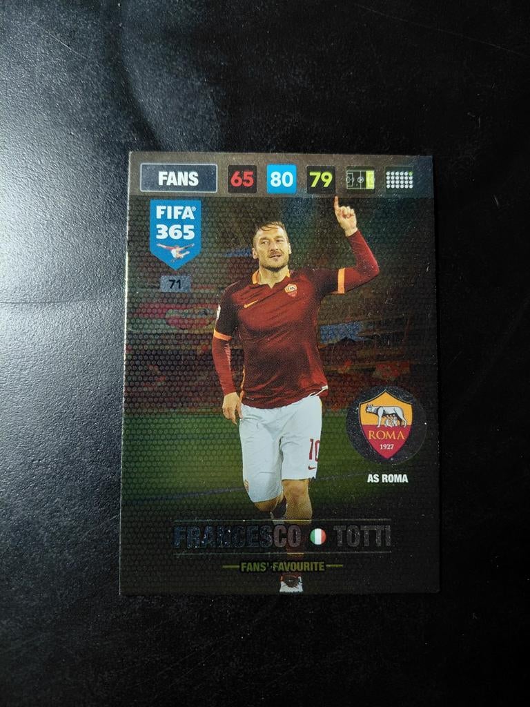 Francesco totti (as roma) panini fans favourite, Ophalen of Verzenden, Nieuw, Buitenlandse clubs, Poster, Plaatje of Sticker