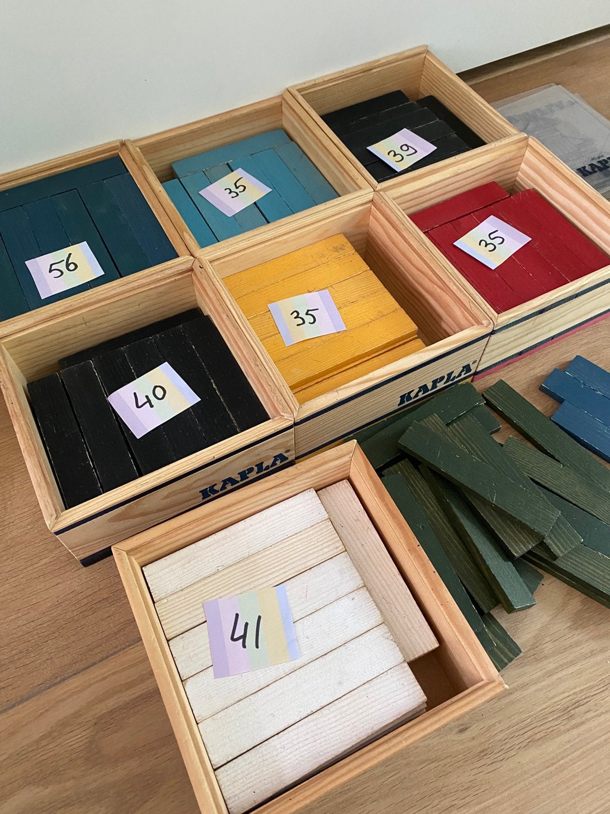 Kapla kleuren €40 inclusief boekjes, Kinderen en Baby's, Ophalen, Gebruikt