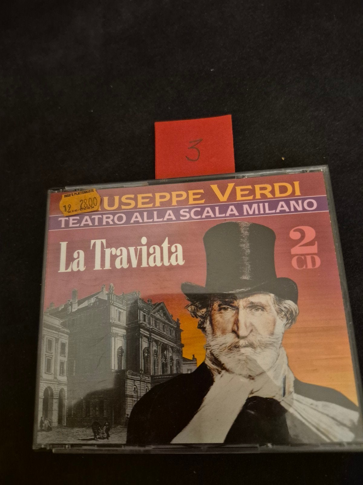 Giuseppe Verdi  La Traviata (2 CD) - Teatro alla Scala Milan, Cd's en Dvd's, Gebruikt, Verdi, Opera of Operette, Ophalen of Verzenden