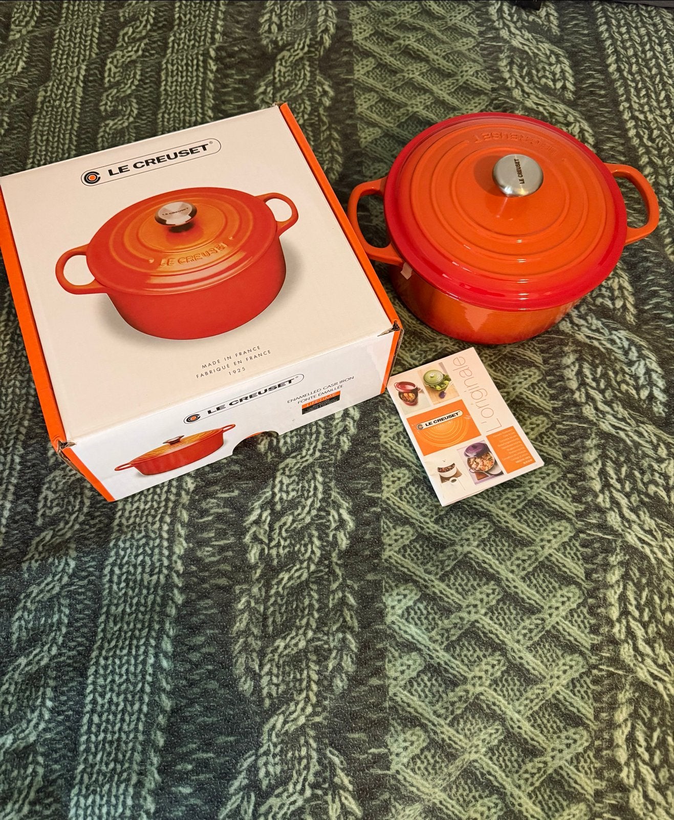 Le Creuset Braadpan 24 cm - Nieuw in doos, Le creuset, Nieuw, Le Creuset, Ophalen of Verzenden
