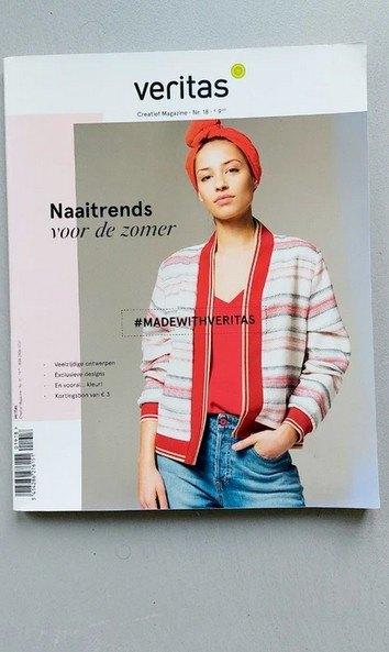 Veritas nummer 18 creatief magazine zomerse naaitrends, Overige merken, Overige typen, Vrouw, Nieuw