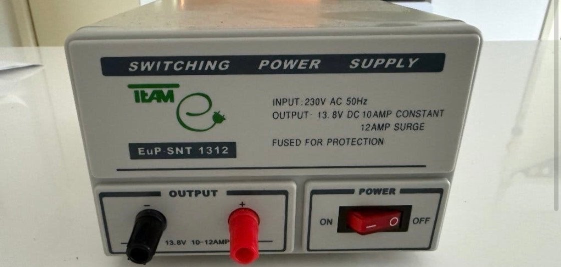 Team EuP SNT 1312 Schakelende Voeding 13.8V 10/12A, Ophalen of Verzenden, Gebruikt