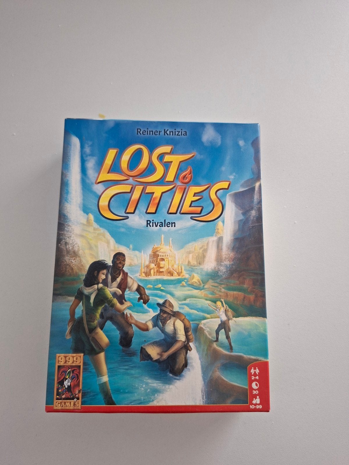 Lost Cities: Rivalen - Strategisch Kaartspel, Een of twee spelers, Ophalen of Verzenden, Gebruikt, 999 Games