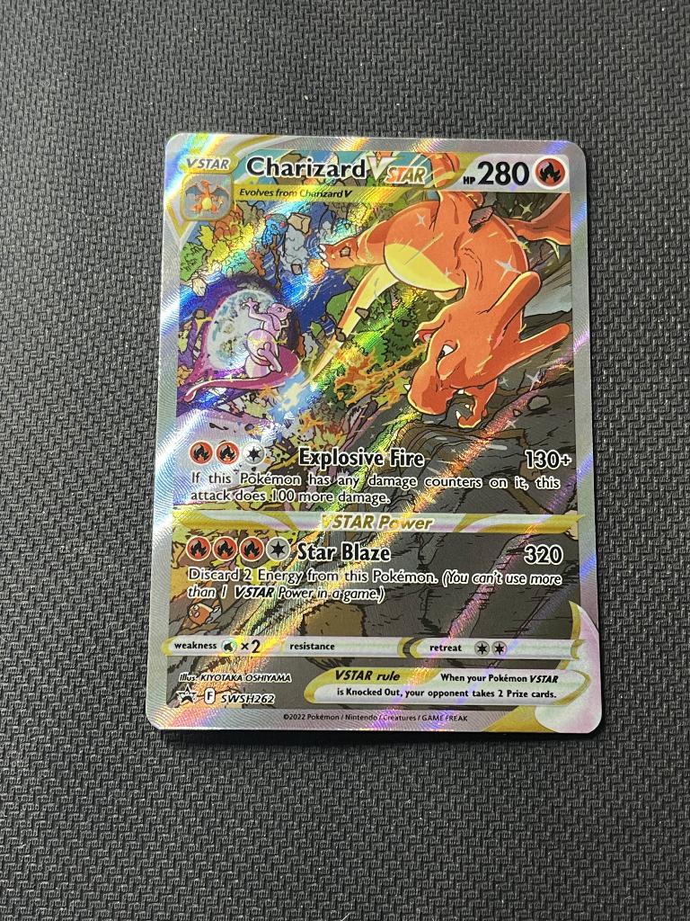 Charizard VSTAR (SWSH 262), Ophalen of Verzenden, Nieuw, Losse kaart, Foil