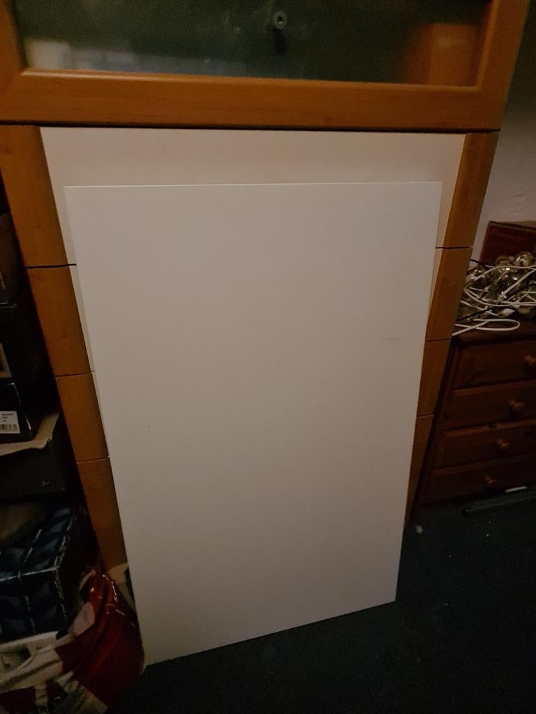2 Brynzeel Kastdeuren Nieuw Olympiade Wit 95x50cm, Ophalen, Nieuw