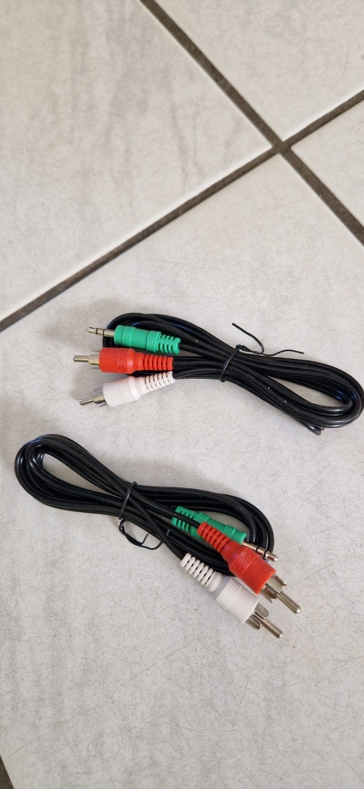 Audio/Video Kabels - RCA naar 3.5mm Jack, Ophalen of Verzenden, Zo goed als nieuw, Minder dan 2 meter, Interlink-kabel