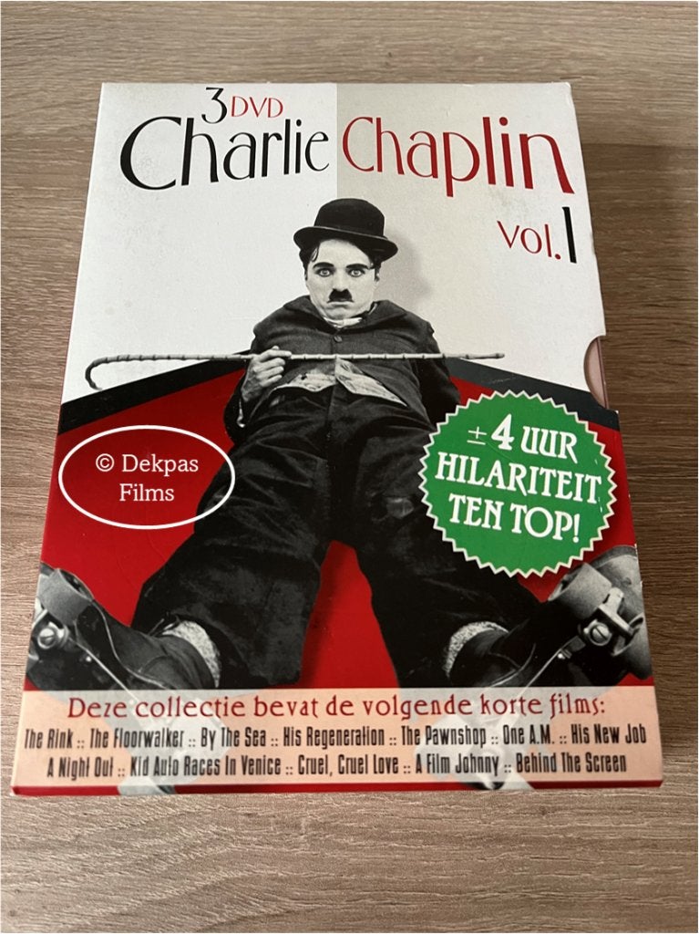 Dvd's Charlie Chaplin - Volume 1 t/m 3, Alle leeftijden, Nederlands, Overige genres, Ophalen of Verzenden