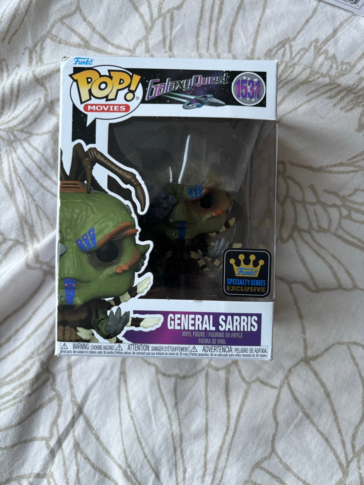 Funko Pop! General Sarris - Galaxy Quest (Specialty Series), Verzamelen, Ophalen of Verzenden, Nieuw