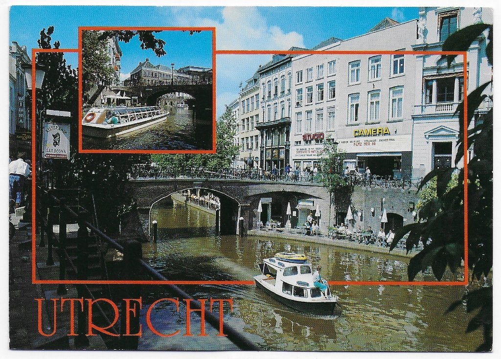 Utrecht Gelopen Ansichtkaart ( B5980 ), Verzamelen, Ophalen of Verzenden, 1980 tot heden, Gelopen, Utrecht