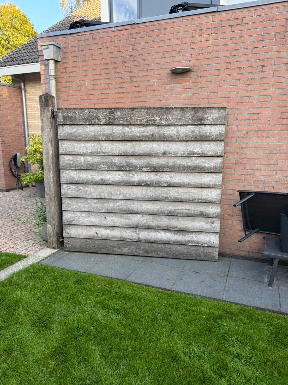 Poort deuren, Tuin en Terras, Ophalen, 3 tot 6 meter, Hout, 1 tot 2 meter