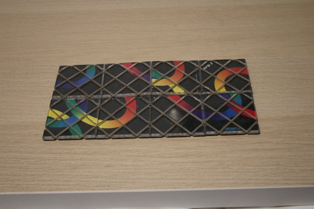 Vintage Rubik's Puzzel 1986 Matchbox, Ophalen of Verzenden, Minder dan 500 stukjes, Gebruikt, Rubik's of 3D-puzzel