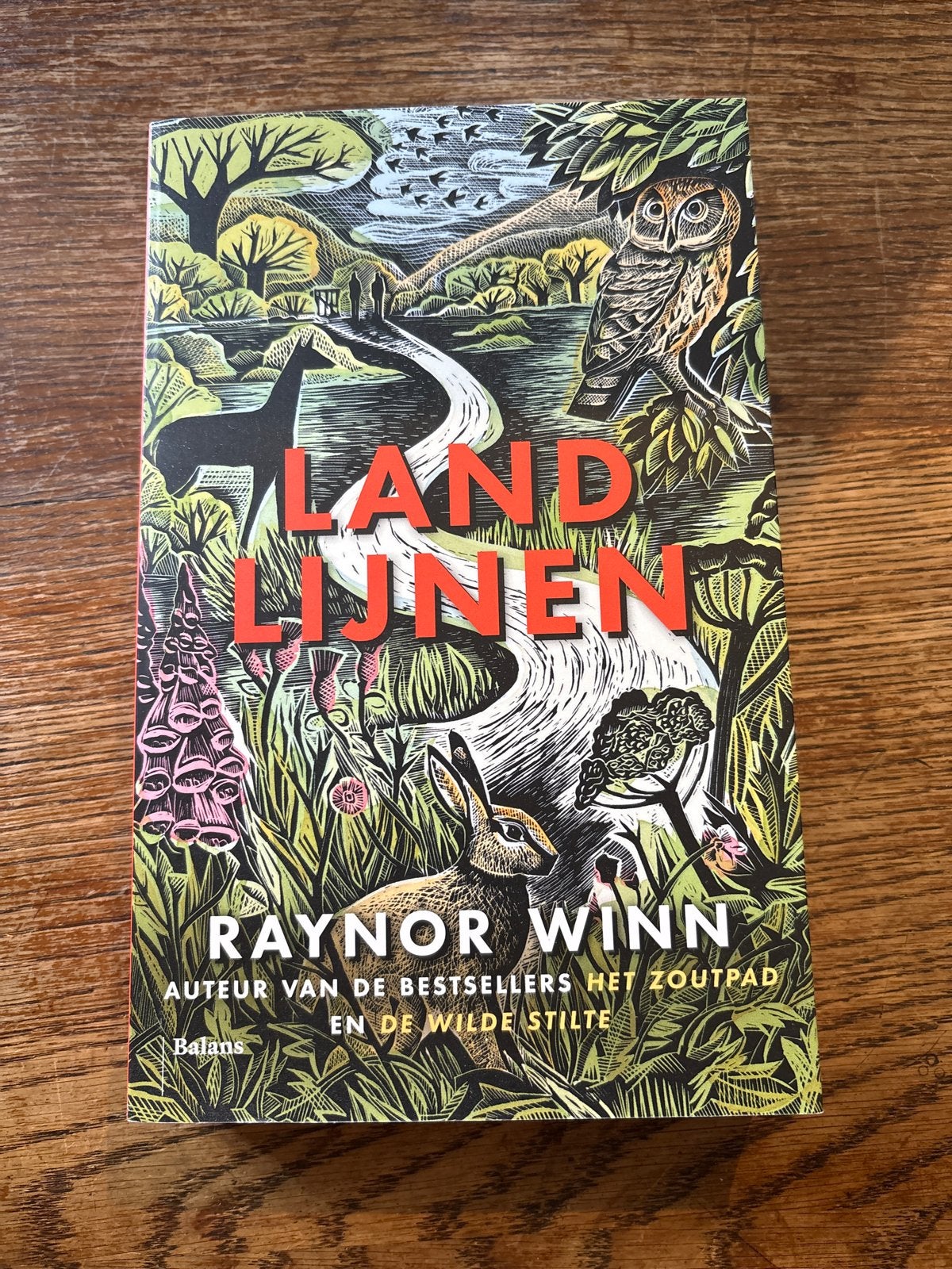 Landlijnen - Raynor Winn (Zo goed als nieuw), Ophalen of Verzenden, Zo goed als nieuw