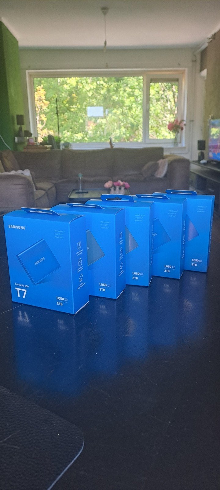 Samsung Portable SSD T7 2TB Externe SSD - Nieuw in doos, 2TB, Verzenden, Server, SSD