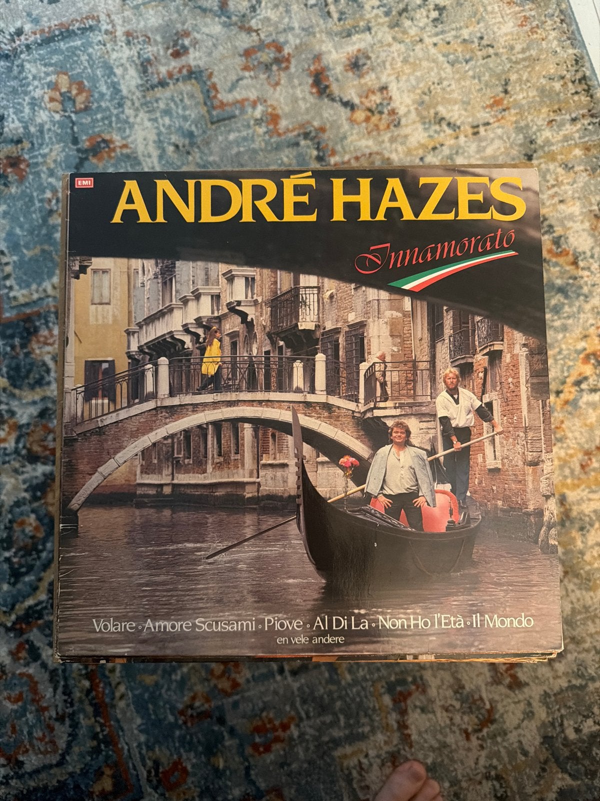 André Hazes - Innamorato LP (1986), Cd's en Dvd's, Vinyl | Nederlandstalig, Gebruikt, Levenslied of Smartlap, 1980 - 1989, 12 inch