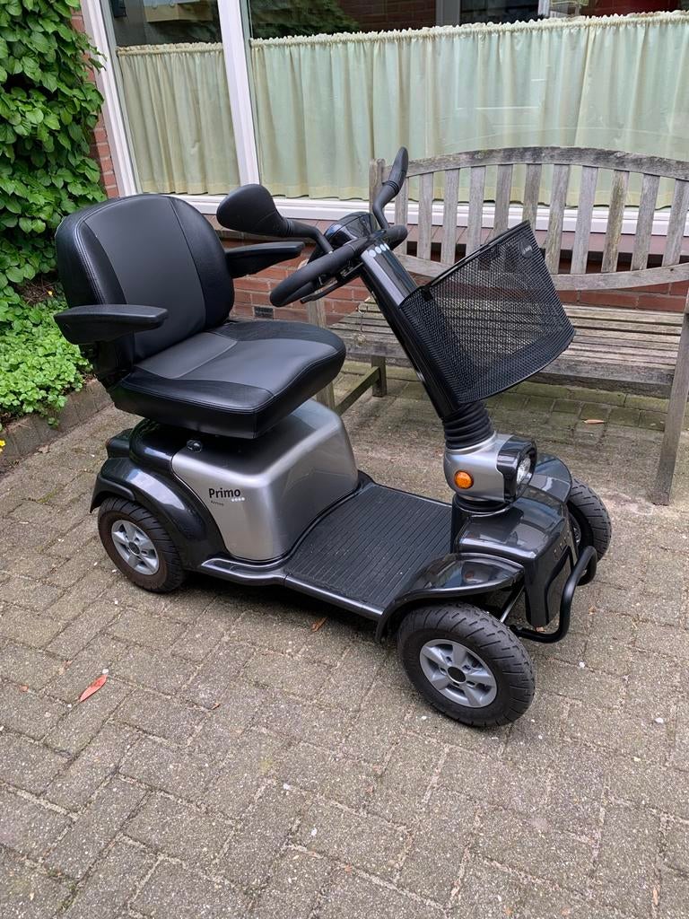 Primo 4 scootmobiel, zgan, Ophalen, Life and Mobility, Zo goed als nieuw, 36 t/m 45 km