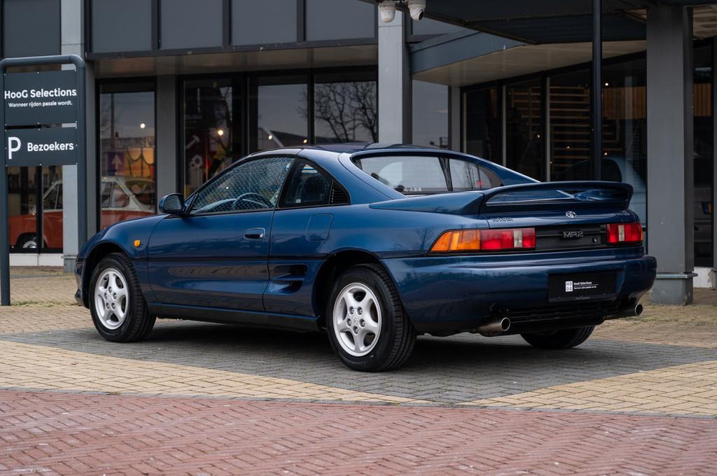 Toyota MR2 2.0 GT-i 16 (bj 1991), Auto's, Oldtimers, 1998 cc, Stof, 156 pk, Blauw