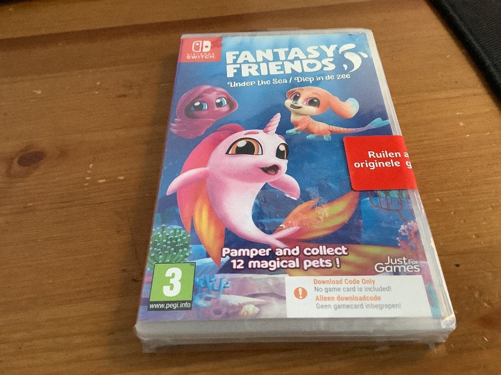 Fantasy Friends Diep in de zee. nintendo switch, nieuw, Avontuur en Actie, 1 speler, Nieuw, Ophalen of Verzenden