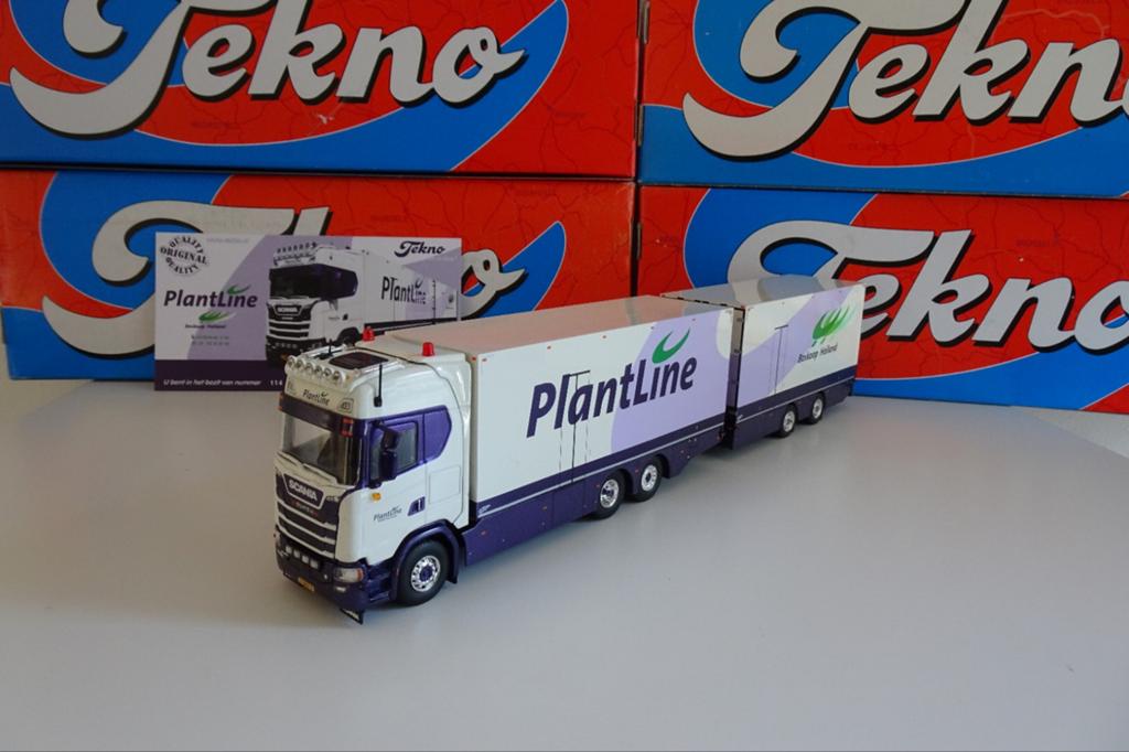 Plantline Scania S580 Combi - Tekno, Ophalen of Verzenden, Nieuw, Bus of Vrachtwagen, Tekno
