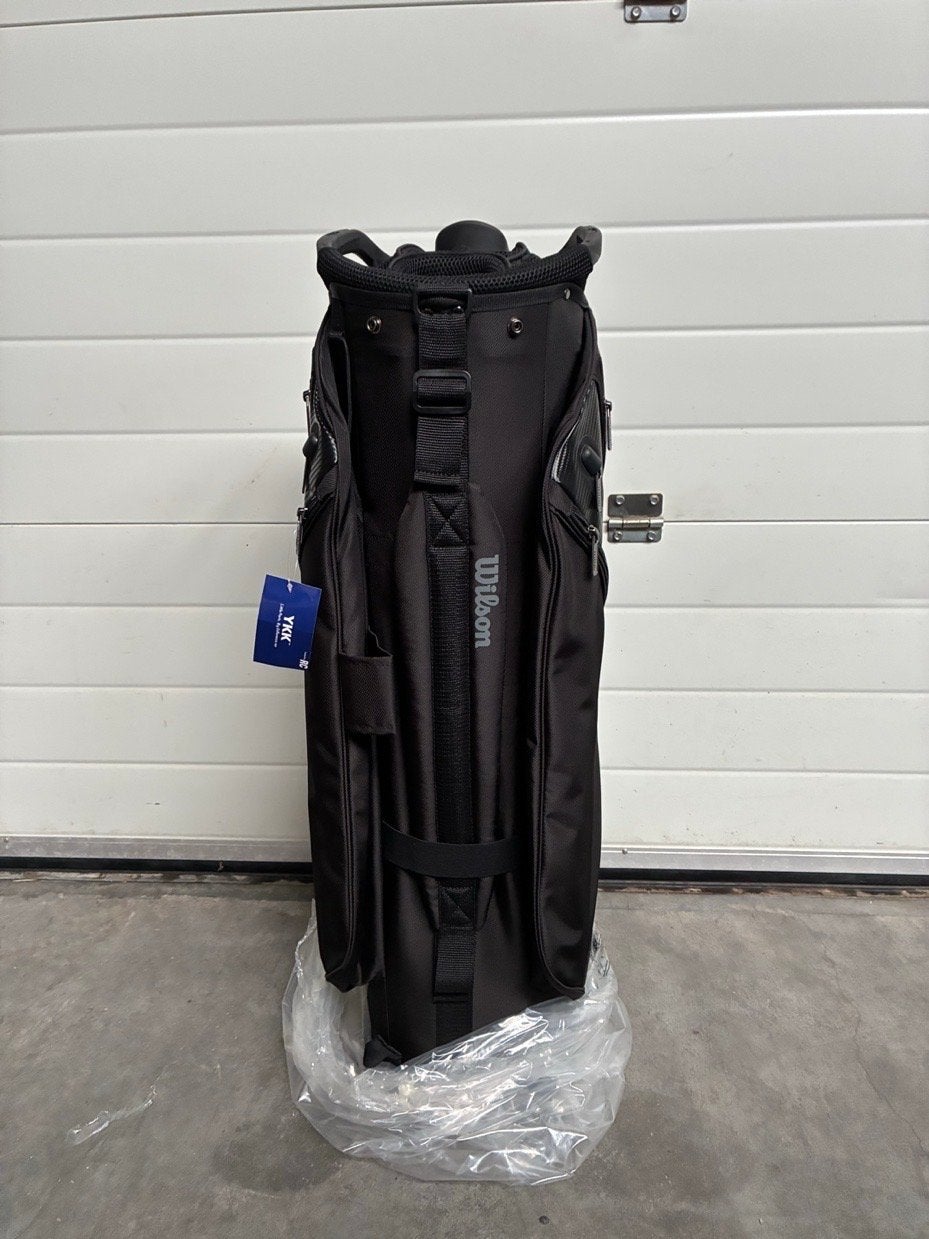 Wilson Alpine Cart Bag Zwart - Luxe Golftas, Sport en Fitness, Golf, Overige merken, Parkring 15–17, 85748 Garching, Duitsland