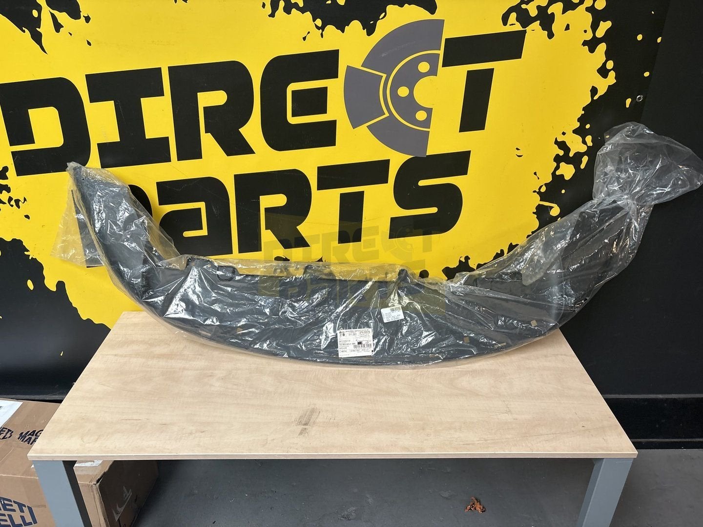 Volkswagen Golf V (1/04-11/08) voorbumperspoiler (zwart) Ori