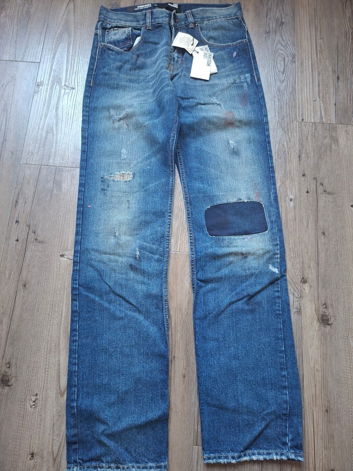 MOSCHINO jeans maat W32 L34, Moschino, Blauw, Nieuw, W32 (confectie 46) of kleiner