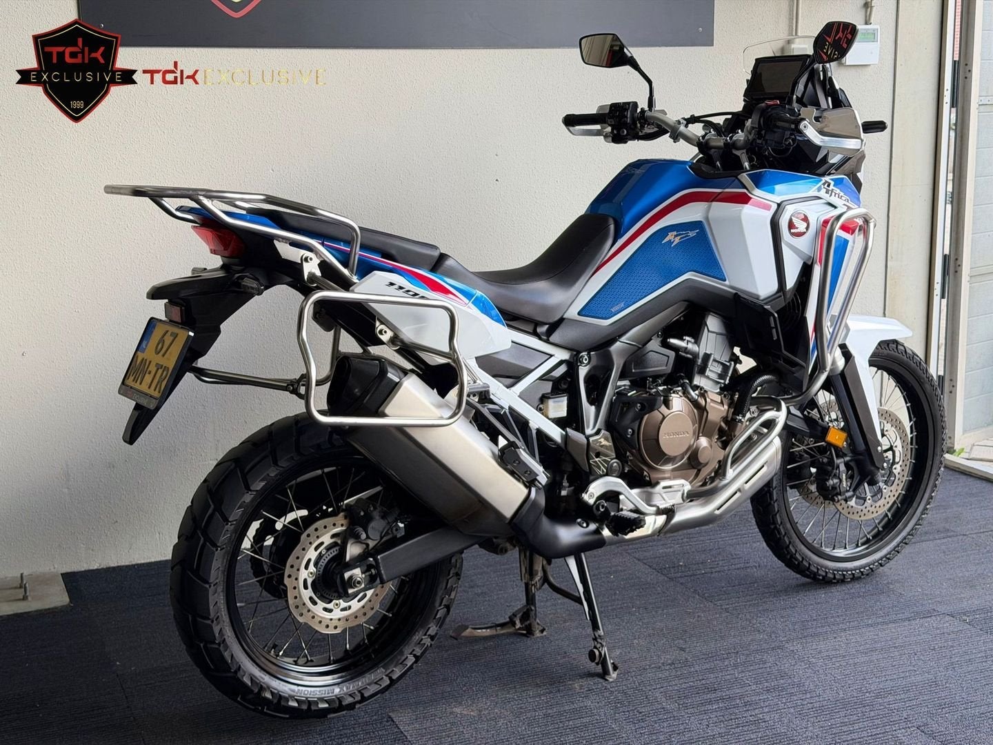 HONDA CRF 1100 L AFRICA TWIN TRICOLORE TOPSTAAT! 1000, 2 cilinders, Motorrijbewijs A, Bedrijf, Meer dan 35 kW