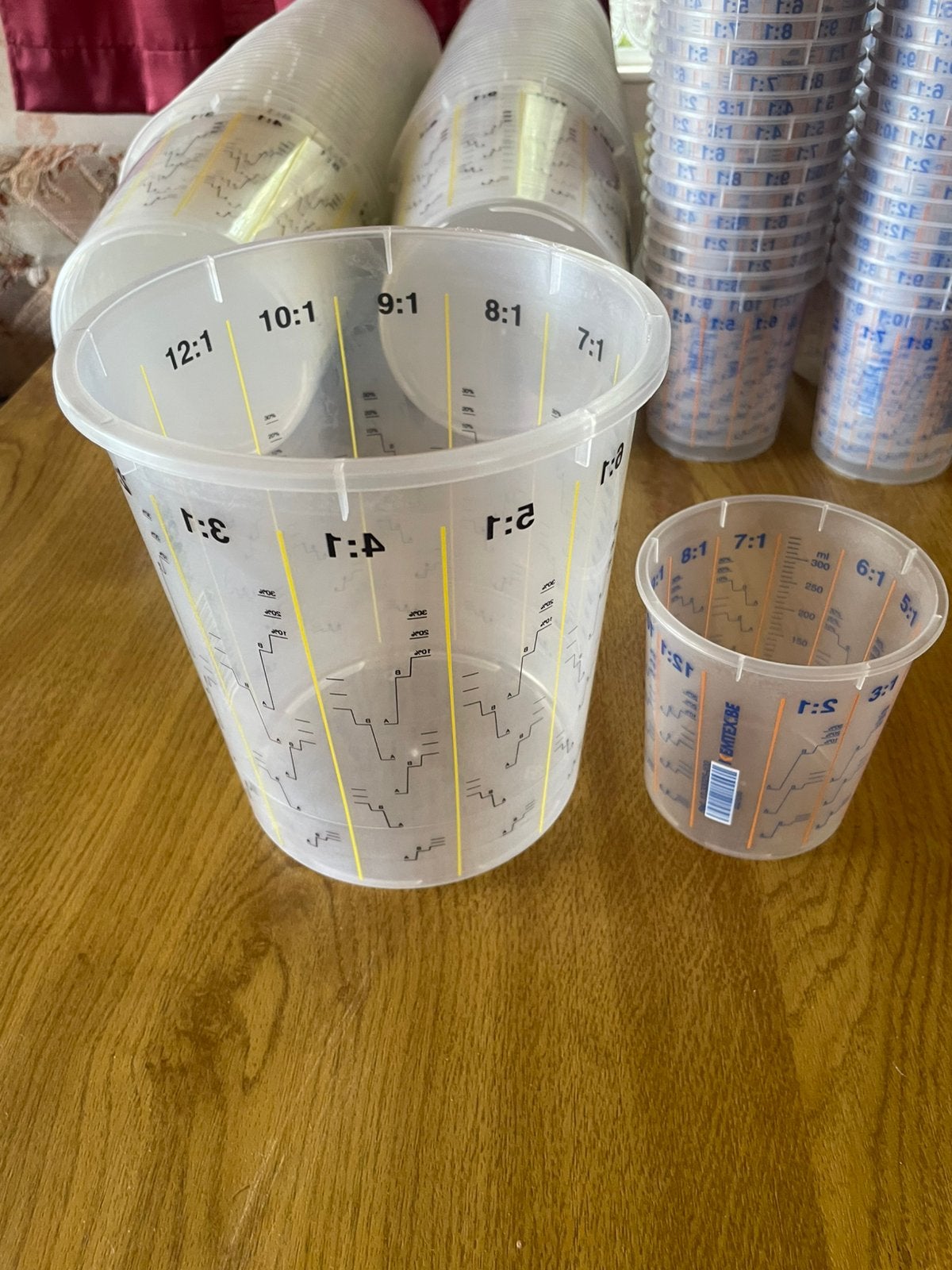 Partij plastic bekers en emmers, Huis en Inrichting, Emmers, Ophalen, Nieuw, Kunststof
