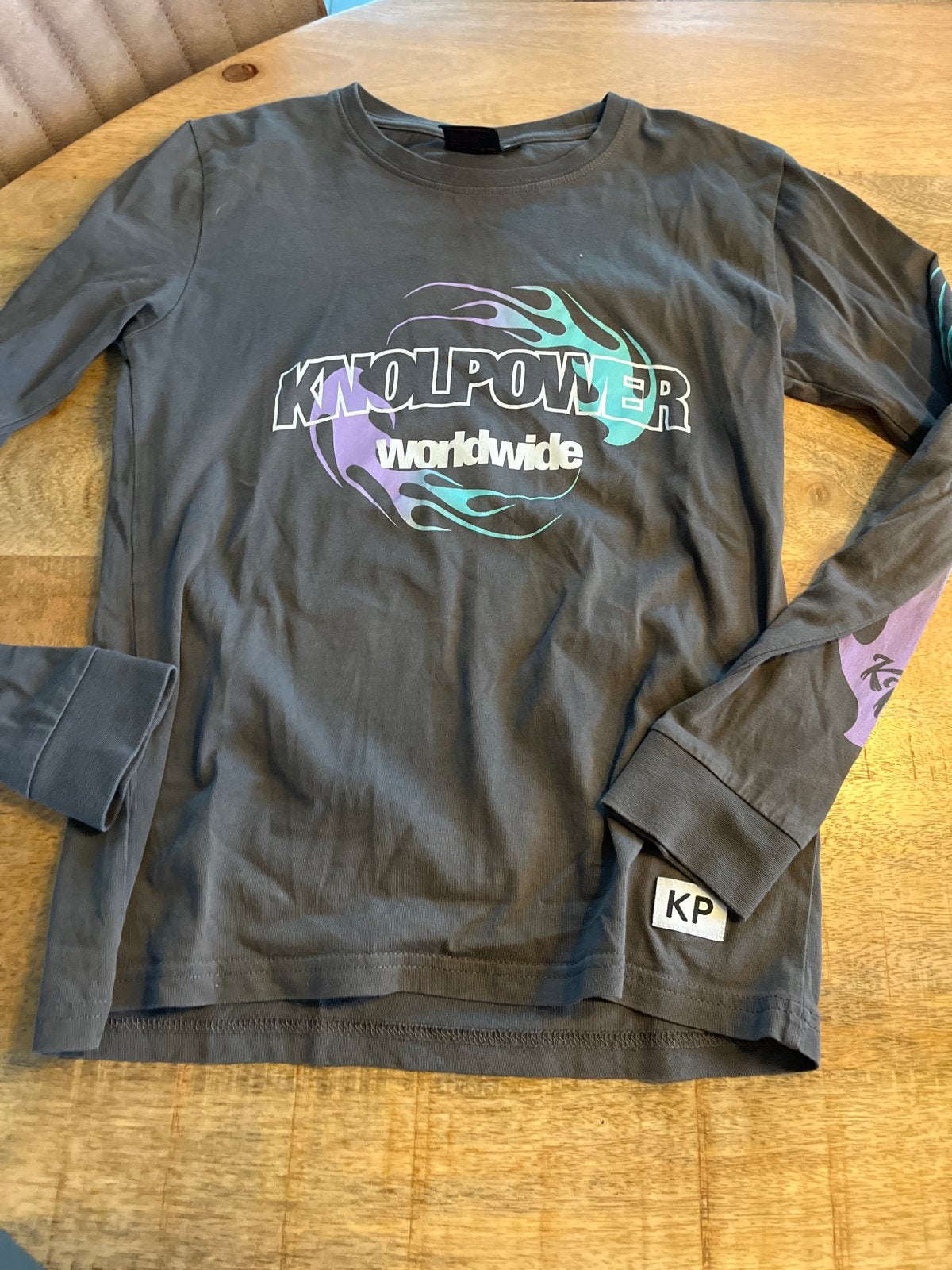 Knolpower Longsleeve Maat 146/152, Kinderen en Baby's, Ophalen of Verzenden, Gebruikt, Jongen of Meisje, Shirt of Longsleeve