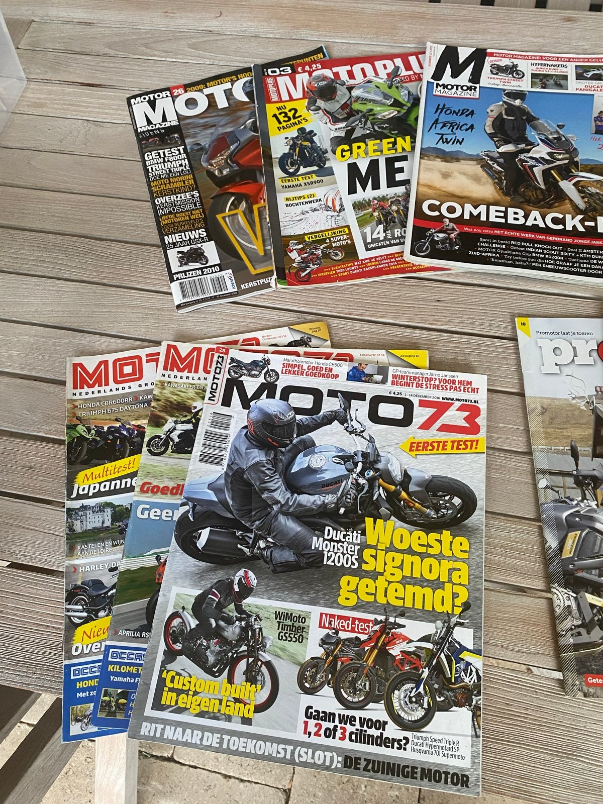 Promotor & Moto 73 motormagazines (2008-2014) gratis afhalen, Ophalen of Verzenden, Gelezen, Algemeen