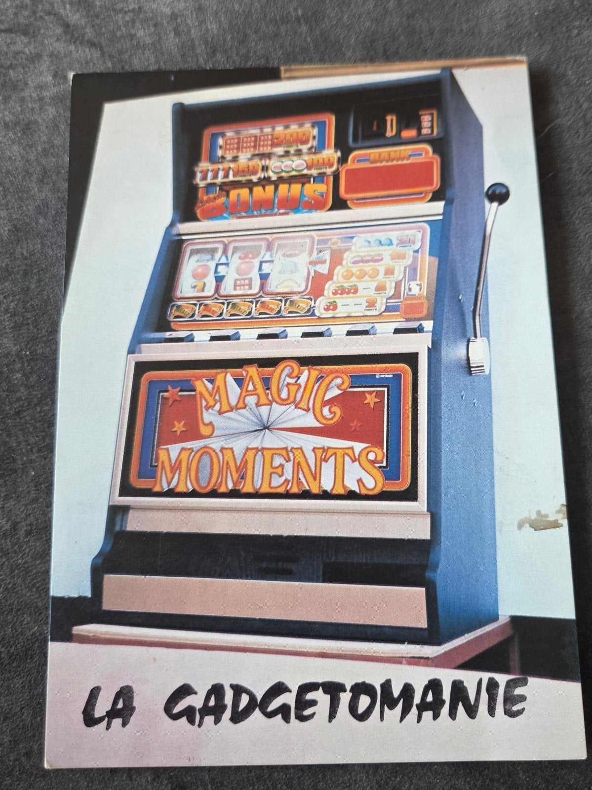 La Gadgetomanie - Gokautomaat, Verzenden, 1980 tot heden, Ongelopen, Overige thema's