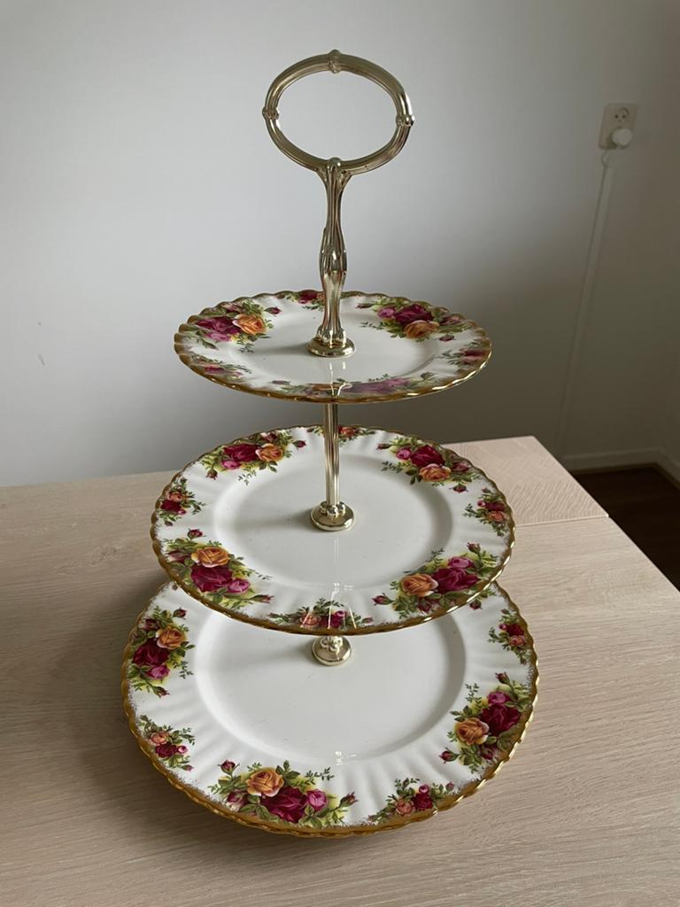 Royal Albert servies - etagère, Antiek en Kunst, Ophalen